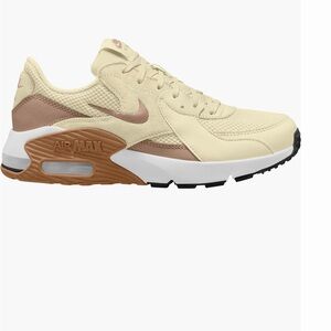 Nike Air Max Beige and Brown Sneakers